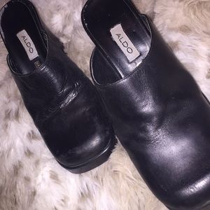 Aldo leather heels